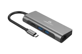 gembird-multi-adapter-usb-typ-c-5w1-hub-hdmi-pd-czytnik-kart-lan
