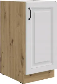 szafka-kuchenna-dolna-stilo-40-d-1f-bb-bialy-mat-dab-artisan
