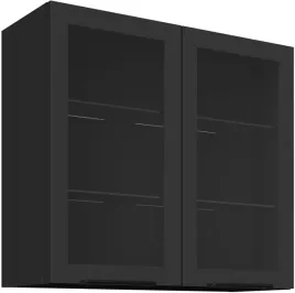 szafka-kuchenna-gorna-siena-80-gs-72-2f-czarny-mat