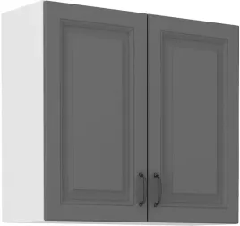 szafka-kuchenna-gorna-stilo-80-g-72-2f-dustgrey-bialy-mat