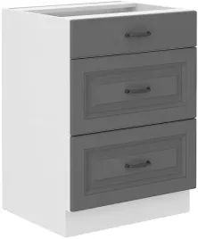 szafka-kuchenna-dolna-stilo-60-d-3s-bb-dustgrey-bialy-mat