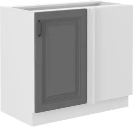 szafka-kuchenna-dolna-narozna-stilo-105-nd-1f-bb-dustgrey-bialy-mat
