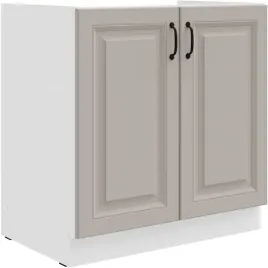 szafka-kuchenna-dolna-stilo-80-zl-2f-bb-claygrey-bialy-mat