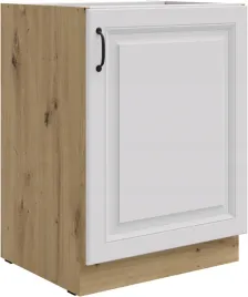 szafka-kuchenna-dolna-stilo-60-d-1f-bb-bialy-mat-dab-artisan