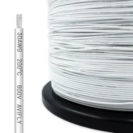 przewod-silikonowy-amass-30awg-elastyczny-izolowany-bialy