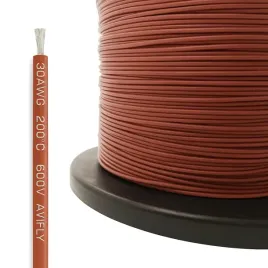 przewod-silikonowy-amass-30awg-elastyczny-izolowany-brazowy