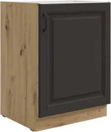 szafka-kuchenna-dolna-stilo-60-d-1f-bb-grafit-mat-dab-artisan
