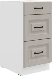 szafka-kuchenna-dolna-stilo-40-d-3s-bb-claygrey-bialy-mat