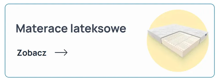 Materace lateksowe