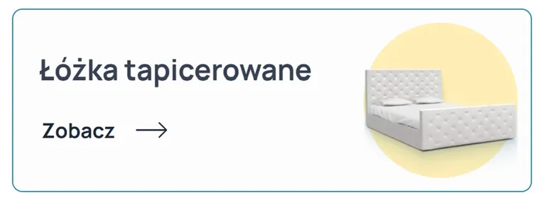 Łóżka tapicerowane