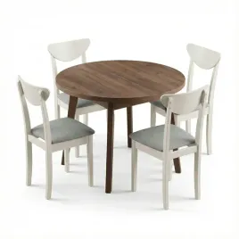 zestaw-stol-okragly-rozkladany-fi-100-orzech-4-krzesla-biale-scandi