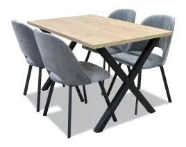stol-loft-125x80-4-krzesla-maja-dab