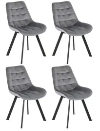 4-szt-nowoczesne-tapicerowane-krzeslo-nogi-metal-salon-jadalnia-welur-szary