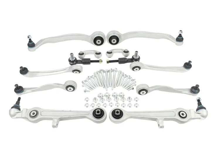KOMPLET ZESTAW WAHACZY PRZEDNICH LEWA PRAWA AUDI A4 B6 B7