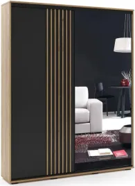 szafa-przesuwna-milo-200-215-62cm-dab-craft-zloty-czarny