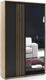 szafa-przesuwna-milo-125-215-62cm-dab-craft-zloty-czarny