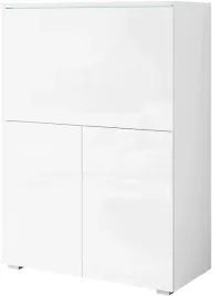 sekretarzyk-vera-90cm-komoda-biurko-bialy-bialy-polysk-oswietlenie-led