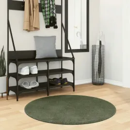 vidaxl-dywan-huarte-z-krotkim-wlosiem-zielony-o-100-cm