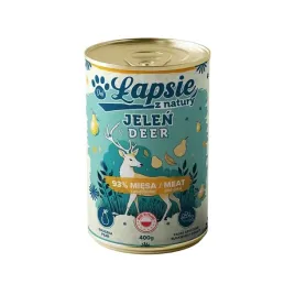 lapsie-mokra-karma-jelen-z-gruszka-400g