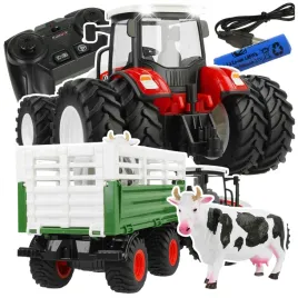 zdalnie-sterowany-traktor-ciagnik-wywrotka-przyczepa-figurka-krowy-swiatla