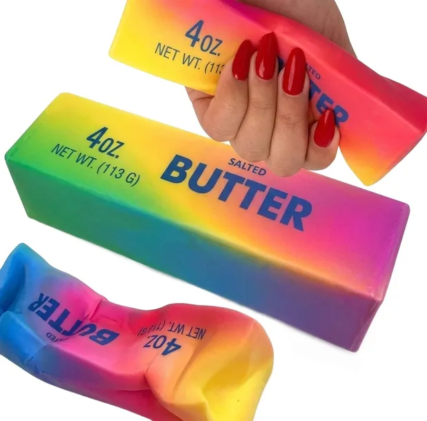 GNIOTEK ANTYSTRESOWY SQUISHY MASEŁKO MASŁO BUTTER