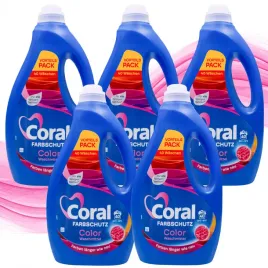 zel-do-prania-kolorowego-5-x-2l-coral-optimal-color-200-cykli-prania-zestaw