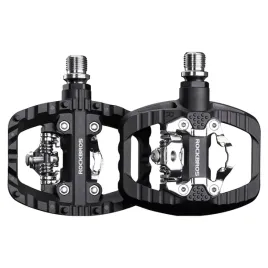 pedaly-rowerowe-platformowe-half-lock-spd-rockbros-pd303-czarne