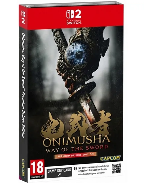 ONIMUSHA: WAY OF THE SWORD PREMIUM DELUXE EDITION STEELBOOK SWITCH 2 NOWA