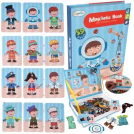 klocki-magnetyczne-puzzle-ukladanka-montessori-ubieranie-lalki-misia-zestaw