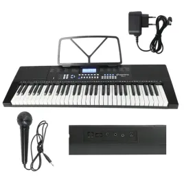 keyboard-organy-pianino-61-klawiszy-edukacyjne-mikrofon-pulpit-do-nut-ek611