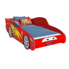 lozko-dzieciece-70x140-samochod-z-materacem-pojedyncze-czerwone-cars