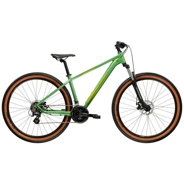 Rower MTB Kross HEXAGON X200 zielony rama 15 cali ALUM koło 27,5 " SHIMANO