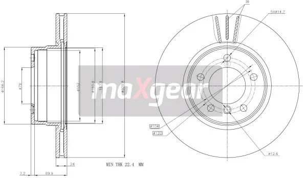 tarcza-ham-bmw-p-e60-e61-stan-nowy