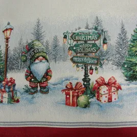 bieznik-gobelinowy-swiateczny-xmas-40x100-czerwony-lurex