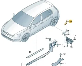 volkswagen-oe-5g3821714a-folia-ochronna-prawa