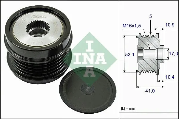 kolo-pasowe-alternatora-db-w176-12-stan-nowy