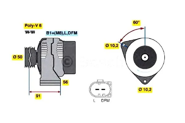 alternator-db-e-4354-354km-97-03-numer-katalogowy-czesci-0-986-047-550