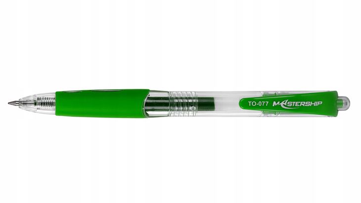 Długopis Żelowy Automatyczny Toma Mastership Zielony