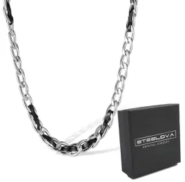 lancuch-o-splocie-figaro-ze-skorzanymi-wstawkami-10-mm