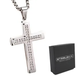 elegancka-zawieszka-krzyz-z-cyrkoniami-stal-chirurgiczna-316l