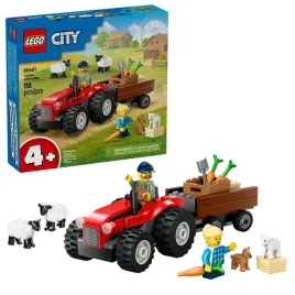 60461-czerwony-traktor-z-przyczepa-klocki-lego-city