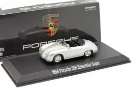 greenlight-1958-porsche-356-speedster-super-silver-1-43