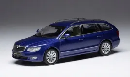 ixo-skoda-superb-ii-combi-2008-blue-metallic-1-43
