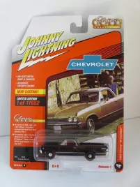 johnny-lightning-1967-chevrolet-el-camino-gloss-black-1-64