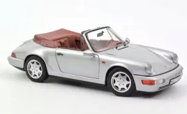 norev-porsche-911-carrera-2-cabriolet-1990-silver-1-18