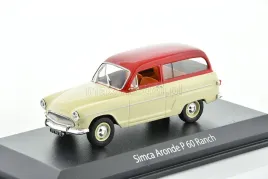 norev-simca-aronde-p60-ranch-1961-cream-red-1-43