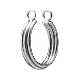 tytanowa-obrecz-ozdobna-do-sztangi-srebrna-11-mm