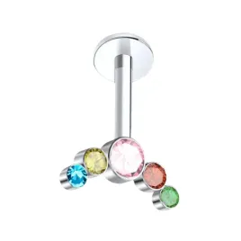 piercing-kolczyk-cluster-z-kolorowymi-cyrkoniami-vertical-helix-tytan-12-8