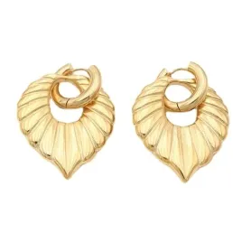 wiszace-eleganckie-kolczyki-damskie-w-ksztalcie-lisci-pozlacane-18k