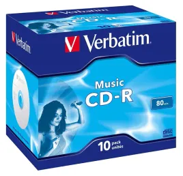 verbatim-cd-r-700mb-52x-audio-music-pro-10szt-box